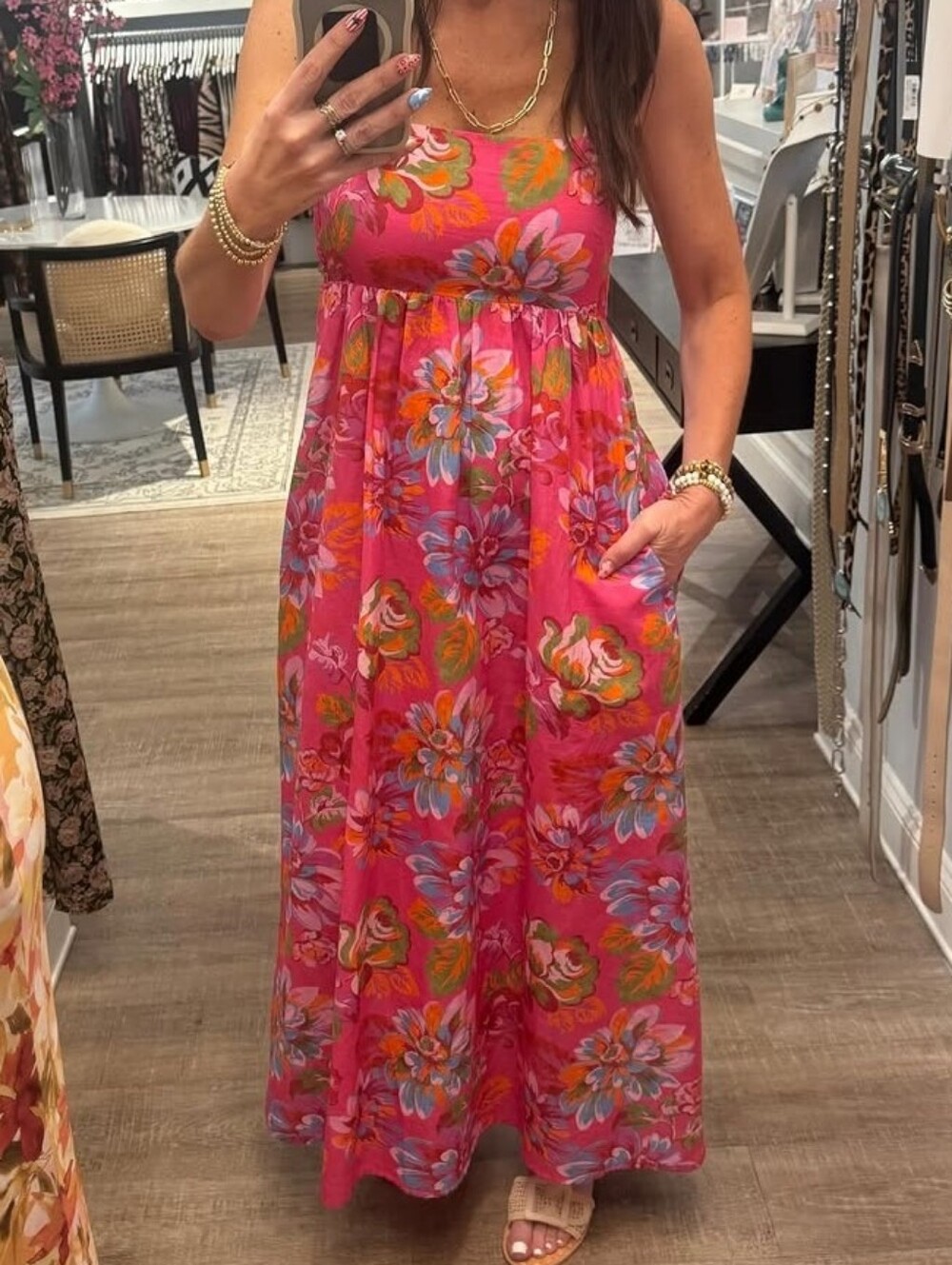 Beach Riot Rianne Dress in Sugar Bloom